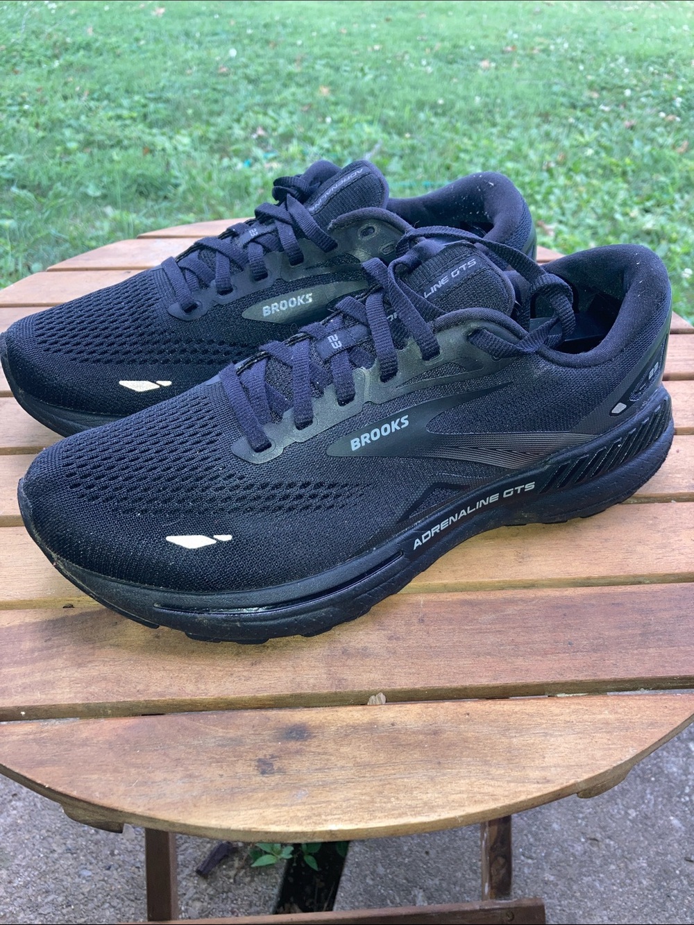 Brooks Adrenaline GTS 23 110391-1D-020 Sneakers Mens US 9 Black Running Shoes